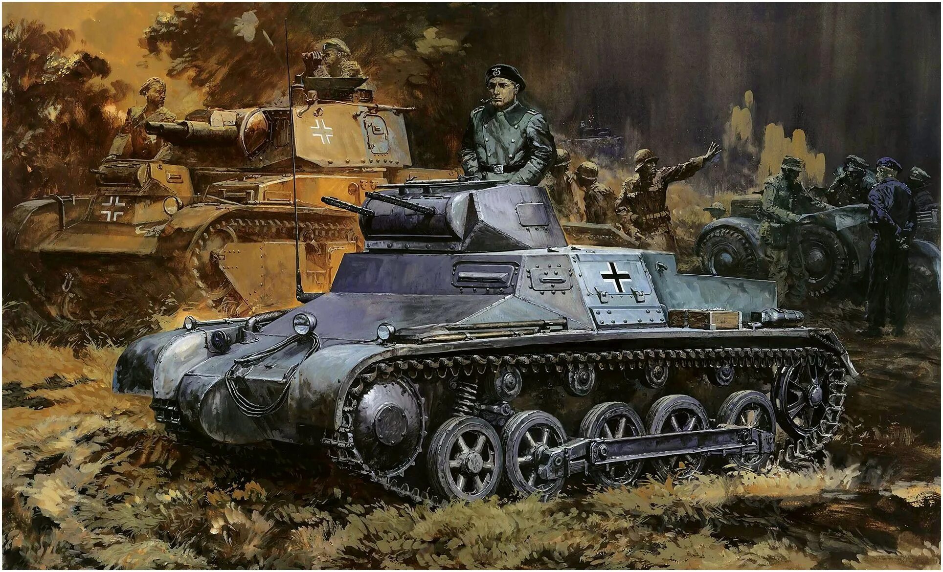 Pz kpfw 1 ausf. PZ Kpfw 1. Panzerkampfwagen 1. Танк PZ 1. Танки вермахта pz1.