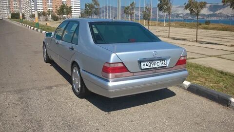 W140 задние