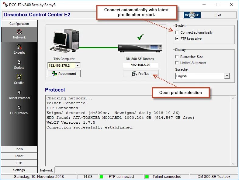 A connection was successfully. DCC. Control Center 3.0. DCC режим комфорт. Control Center 3.0 v2.32.