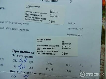 Какие анализы сдают при замене хрусталика глаза