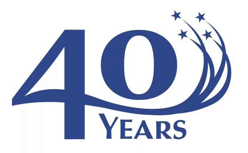 40 years of being. 40 Years. 40th Anniversary logo. Anniversary 41.