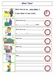 Routine worksheets