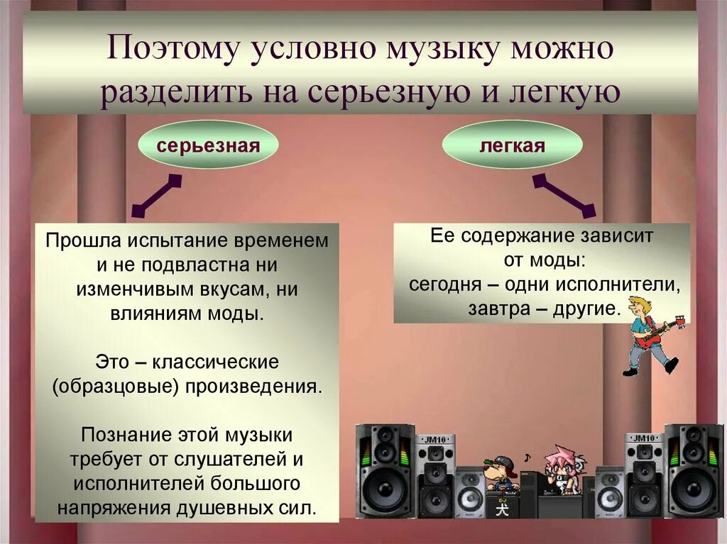 Легкая музыка особенности. Проблемы легкой и серьезной музыки. Жанры легкой музыки. Примеры легкой музыки. Можно музыку на 6