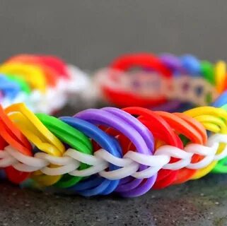 Браслеты из резинок без застежки
