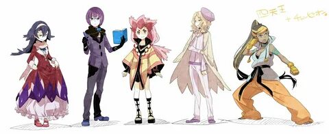 Pin by Lin V on Art Pokemon images, Pokemon, Unova gym leaders.