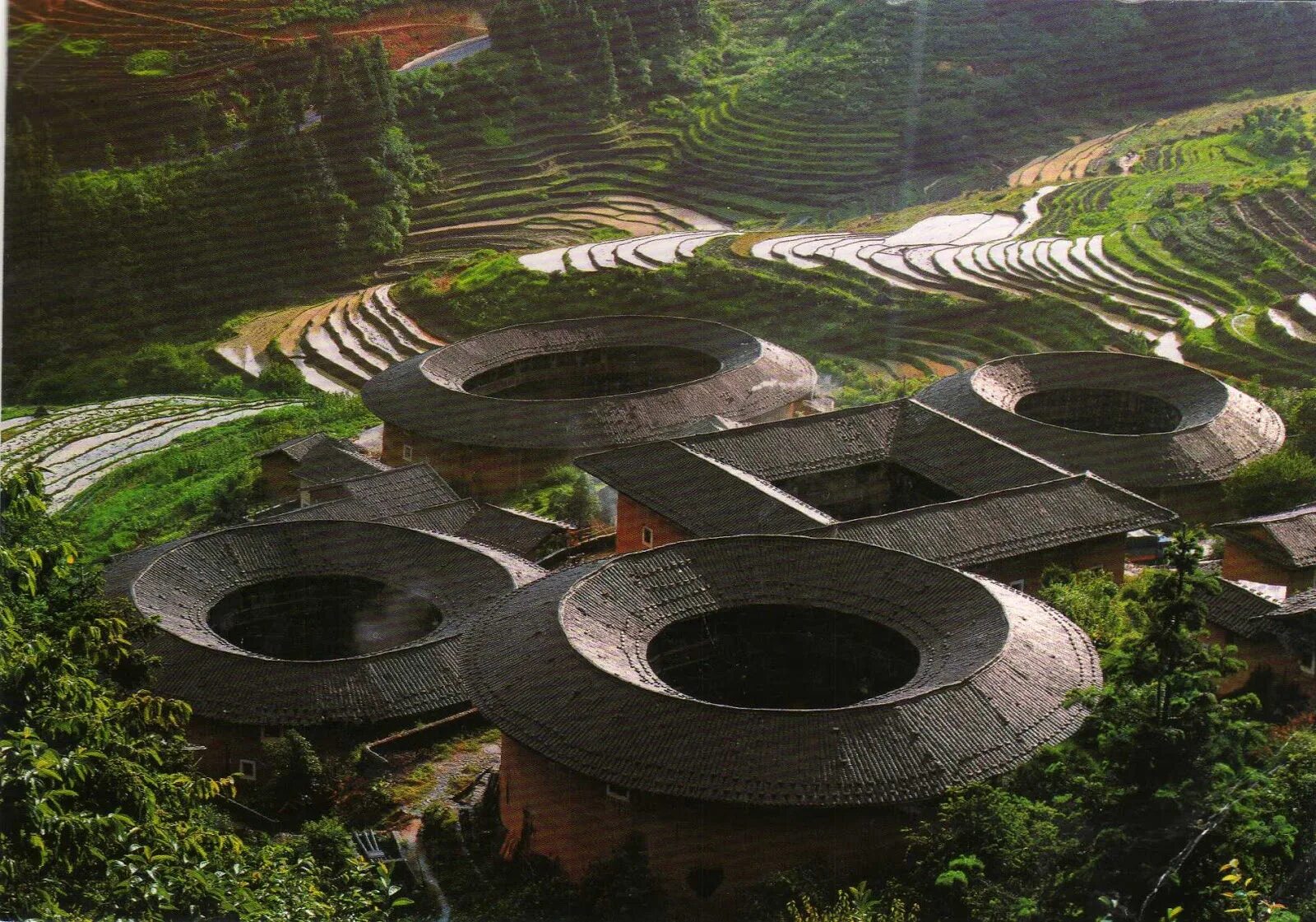 Fujian series. Тулоу. tulou in china. $10 fujian tulou. тулоу самый большой.
