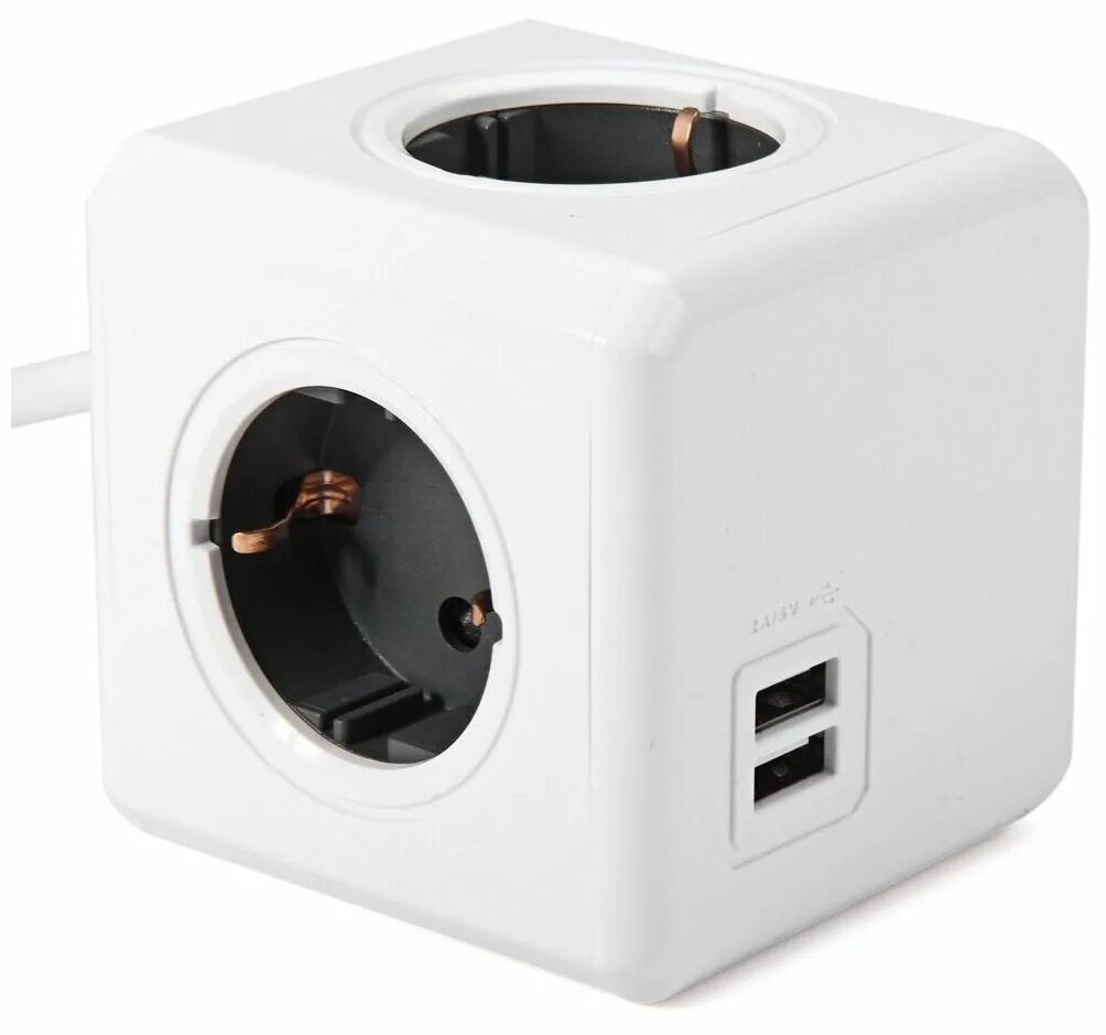 Allocacoc POWERCUBE Extended USB. 1402gn/DEEUPC. Сетевой фильтр Allocacoc POWERCUBE. Сетевой удлинитель Allocacoc POWERCUBE Extended USB.