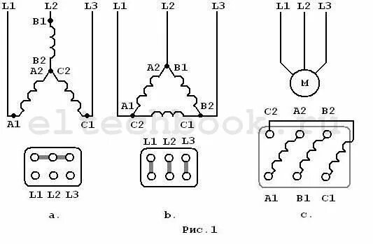 Схема соединения обмоток двигателя. Схема подключения обмоток электродвигателя звезда. Схема обмотки электродвигателя 380в. Схема соединения обмоток электродвигателя 380. Подключение двигателя 380 звезда и треугольник схема.