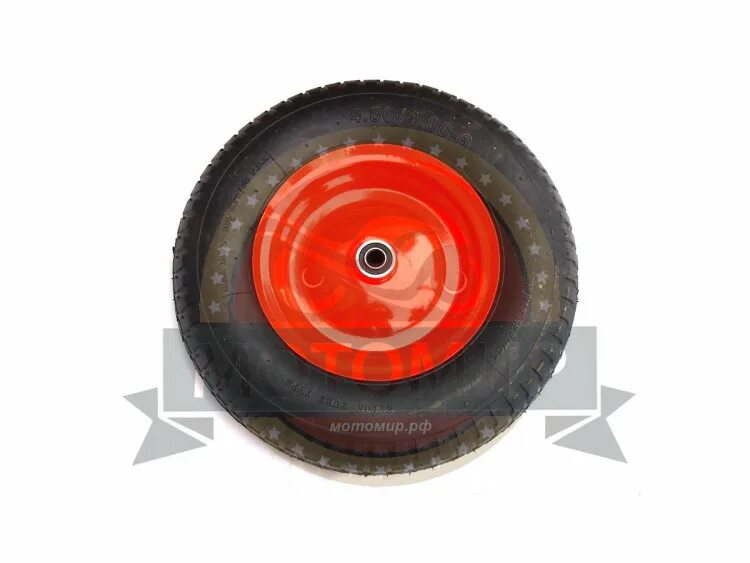 Шина для тачки садовой damasco 3. 80/4. 4. 25/3. 25/3-8; длина оси 65 мм; подшипник 20 мм) сибртех 68974.