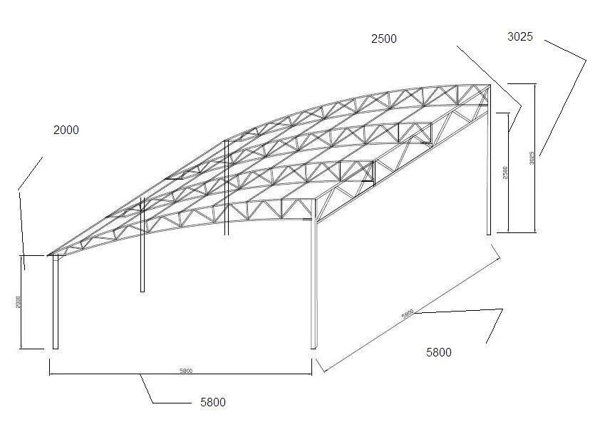 Навес из поликарбоната 3х6м чертежи. Навес 4х8 односкатный чертежи. Навеса односкатный полуарочный чертеж 6000*10000. Фермы для односкатного навеса чертеж. Ферма для навеса расчет калькулятор
