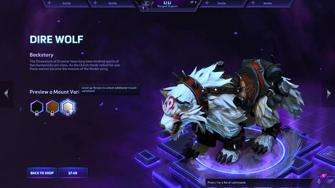 Dire. Heroes of the Storm Mounts. Hots Маунт коза. Маунт петух хотс. Dire Wolf Mount.