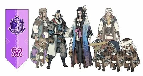 Character Art, Concept Art, Character Design, Character Sheet, Monster Hunt...