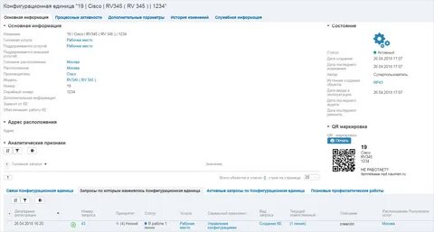 Активные запросы