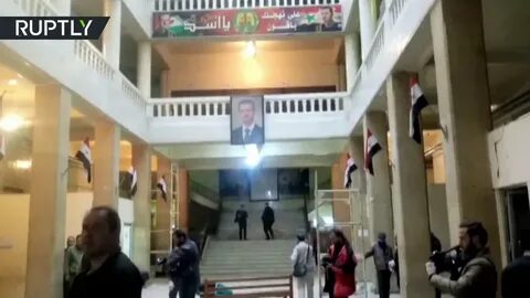 Видно террориста от первого лица