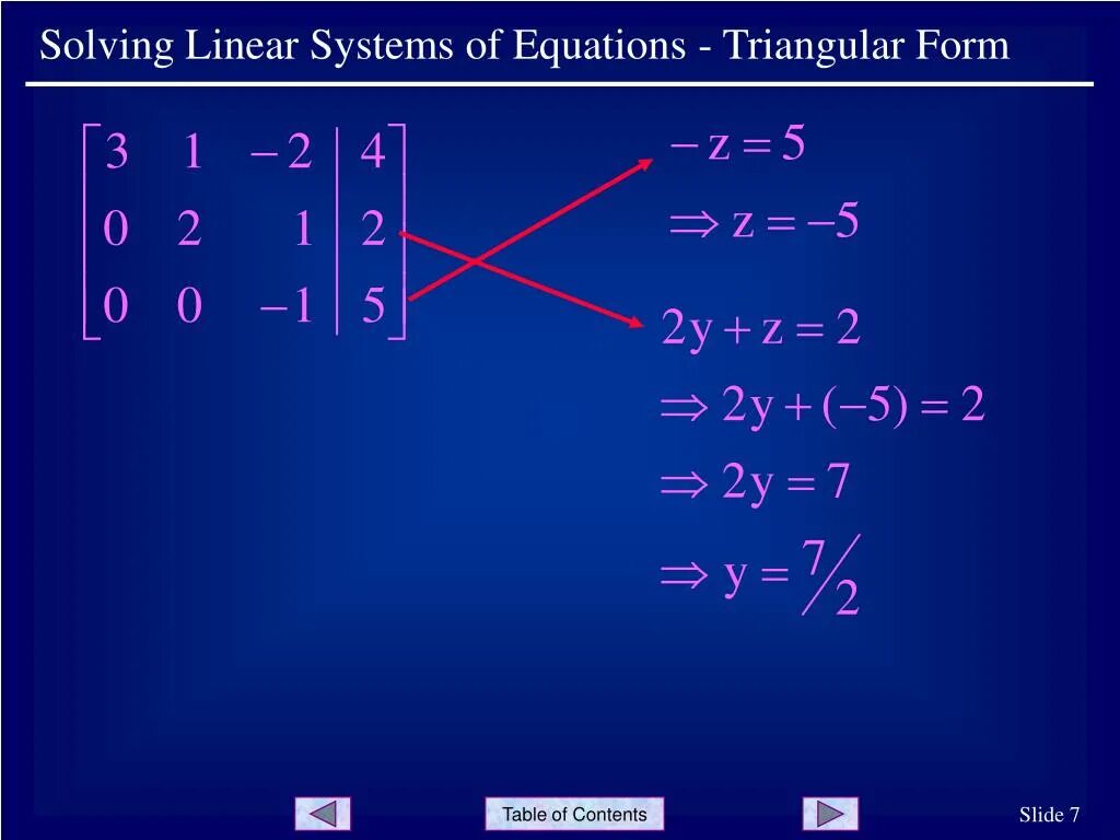 Solving Systems of Linear equations. System of Linear equations. Inverse of triangular Matrix. Solve a Linear equations.