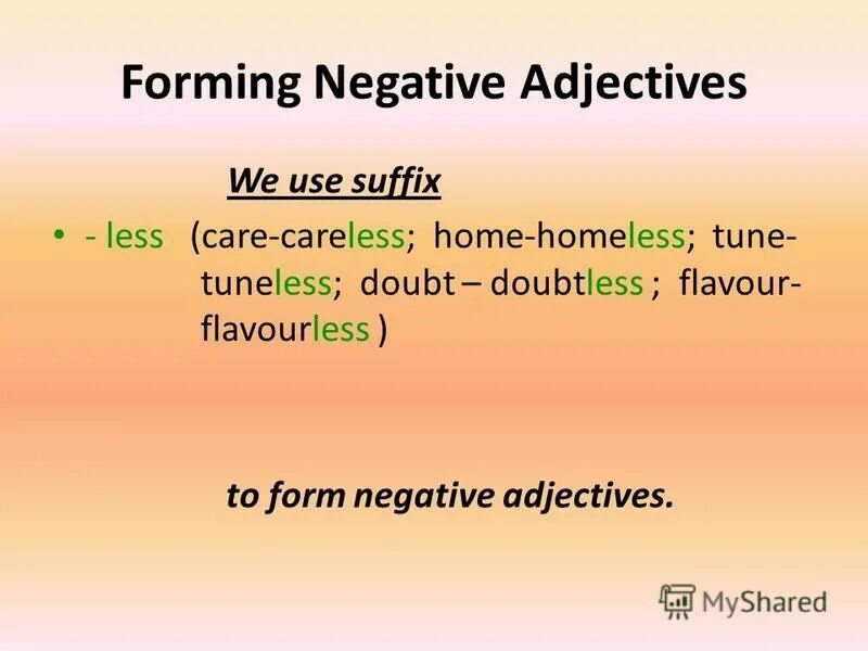 Negative forms of adjectives. Negative prefixes adjectives. Negative adjectives в английском. Negative adjective prefixes правило. Adjectives comfortable