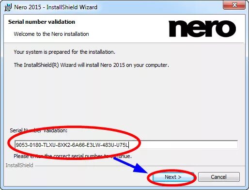 Validation number