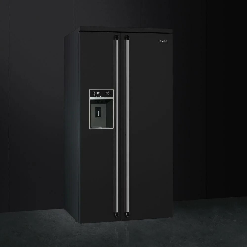 Холодильник Smeg Side by Side. Smeg SBS 963 N. Холодильник Smeg sbs8003p. Холодильник (Side-by-Side) Smeg fq60cpo. Side by side черный