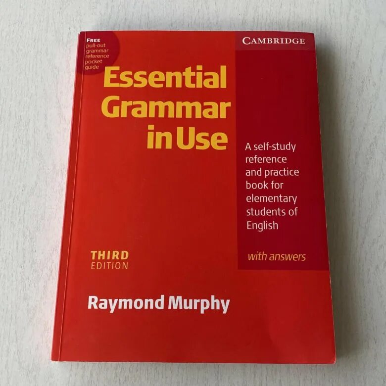 Английский грамматика купить. Raymond Murphy Essential Grammar. Raymond Murphy Elementary. Essential Grammar in use (красный Murphy).
