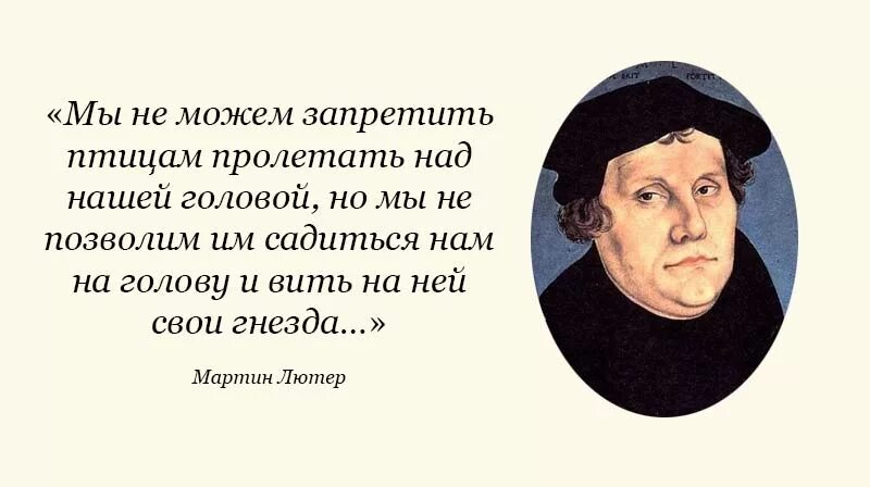 Мы не можем запретить птицам пролетать над нашей головой. Голова афоризм