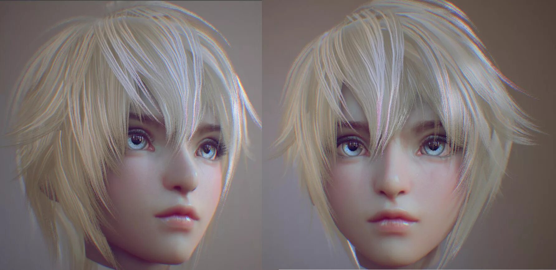 Animated realistic