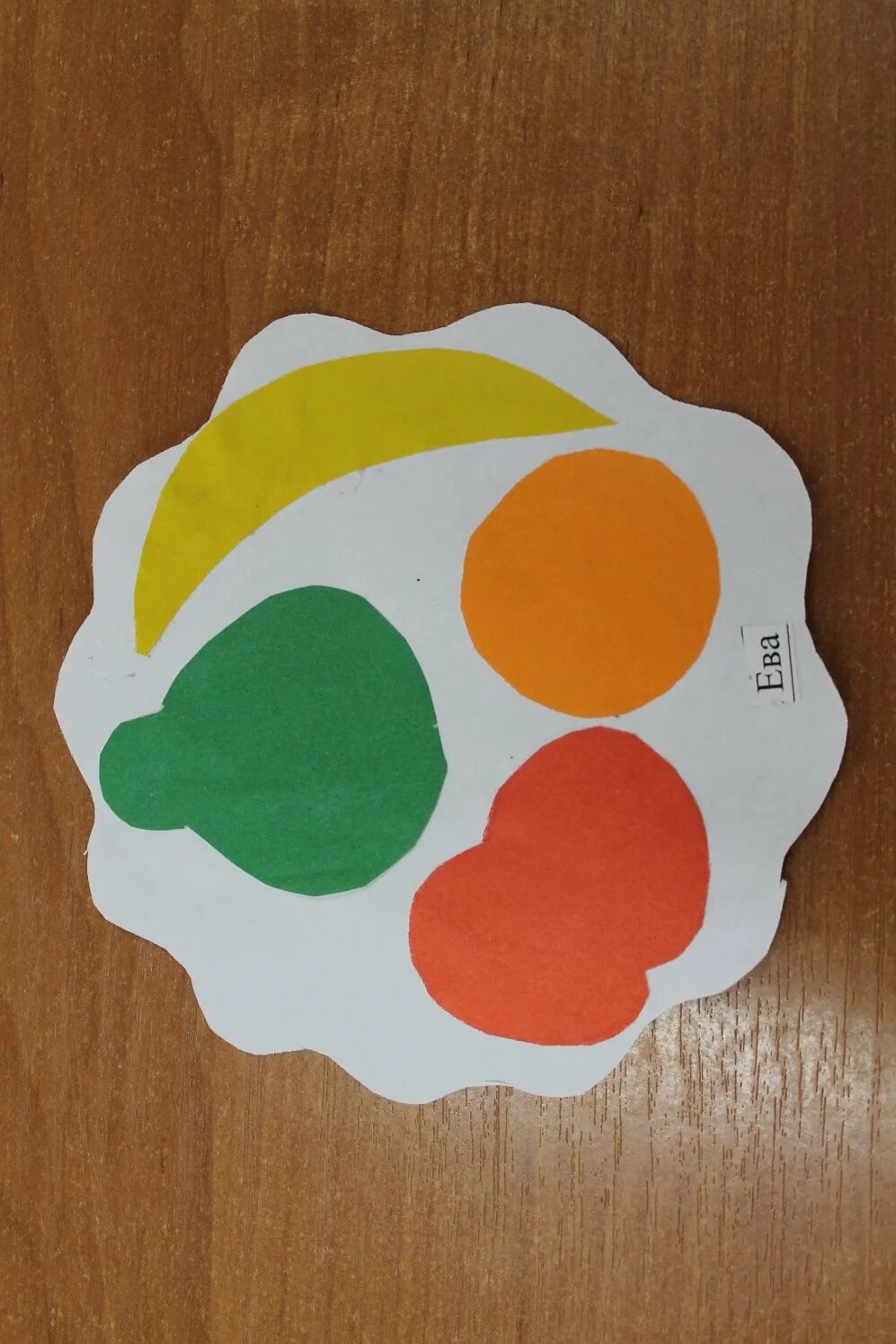 аппликация фрукты младшая. аппликация фрукты на тарелочке. аппликация фрукты на тарелке в старшей группе. аппликация в старшей группе. аппликация фрукты на тарелке.