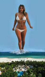#tattoo #beautifulwoman Giant People, Kim Kardashian, Bikinis, Swimwear, Be...
