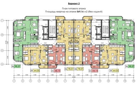 План многоквартирного дома по адресу