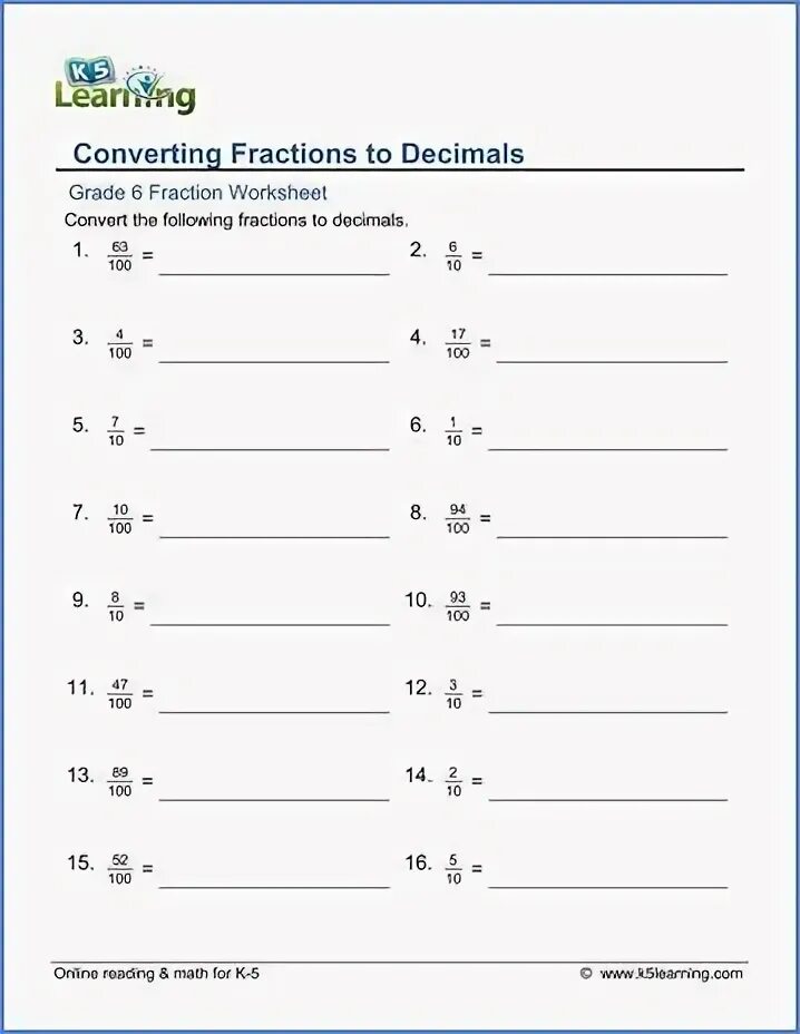 Decimal fraction. Worksheet 6 grade. converting fractions to decimals. decimals to ordinary fractions worksheet. fractions in english.