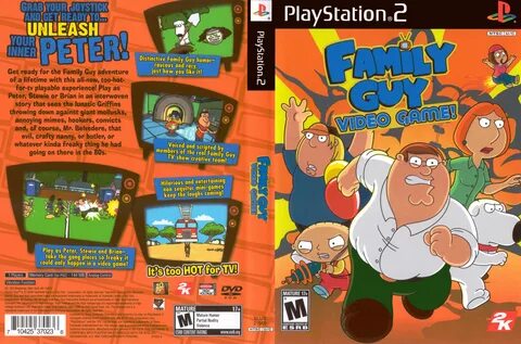 Family Guy - The Video Game PSX cover.