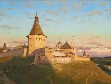 Древний русский кремль