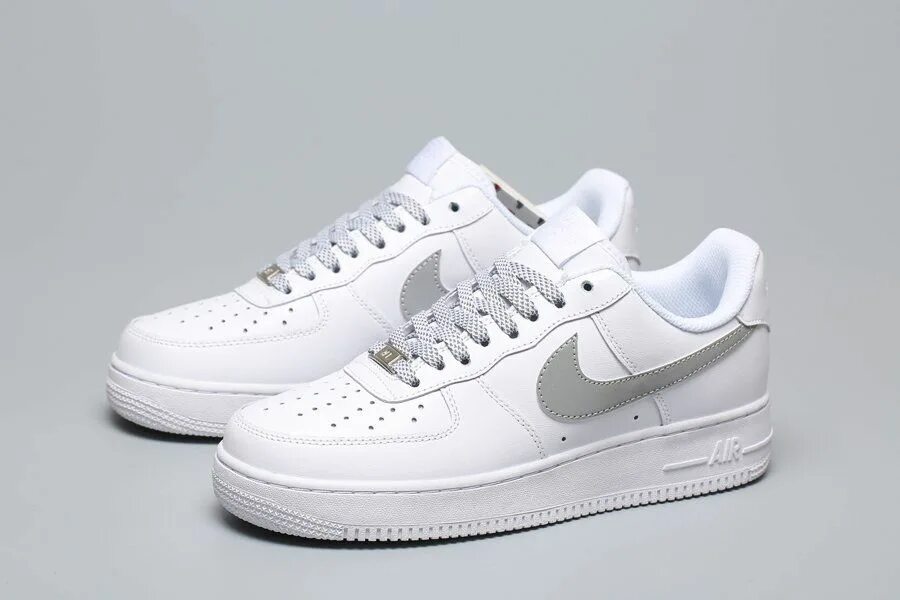 Nike Air Force 1 Reflective Swoosh. Nike кроссовки Air Force 1. Nike Air Force 1 Low White Reflective. Найк АИР Форс 3. Найк форсы серые