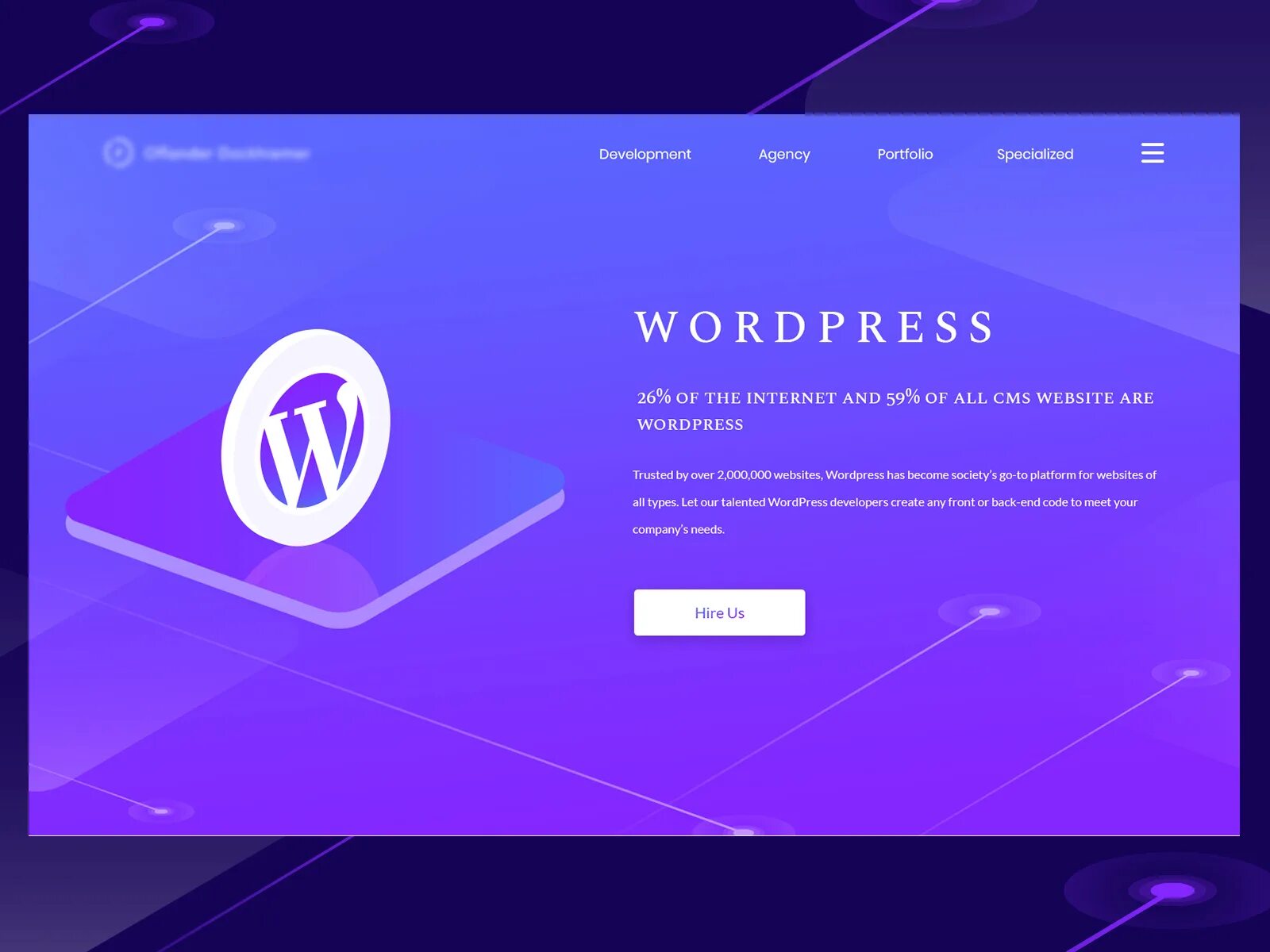 UI Хедер. WORDPRESS header изображение. Header interface.