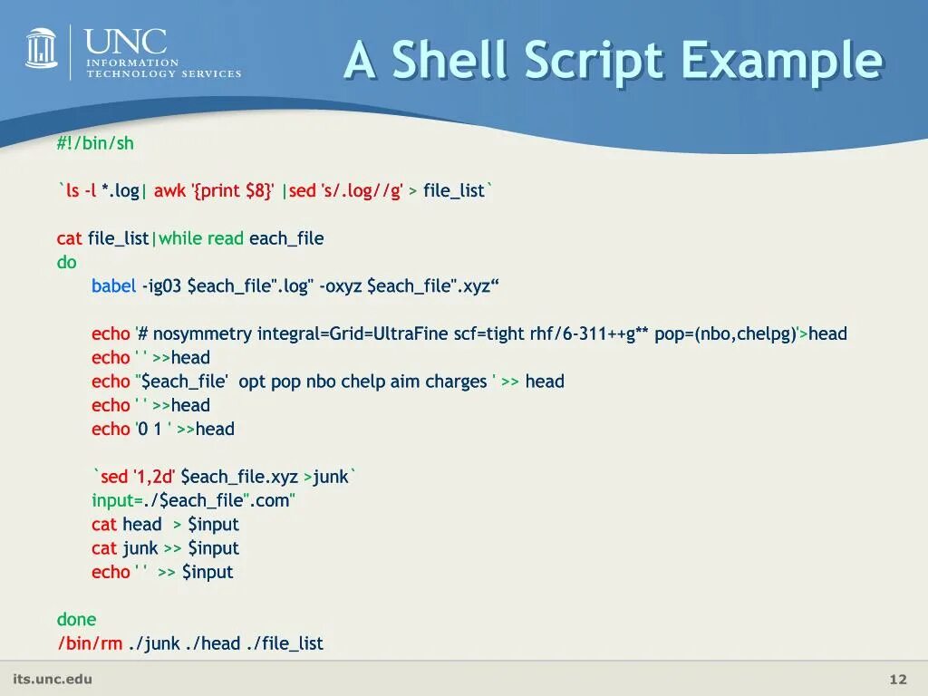 Shell скрипты. Shell язык программирования. script example. шелл скрипт пример.
