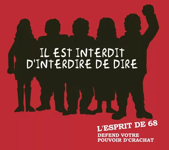 Анархия плакаты. Запрещено запрещать лозунг 1968. Interdire. Il est interdit d’interdire перевод.