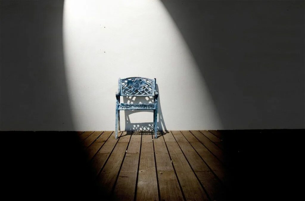 There is chair in the room