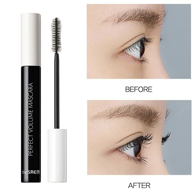 The saem saemmul perfect curling. The saem perfect mascara.
