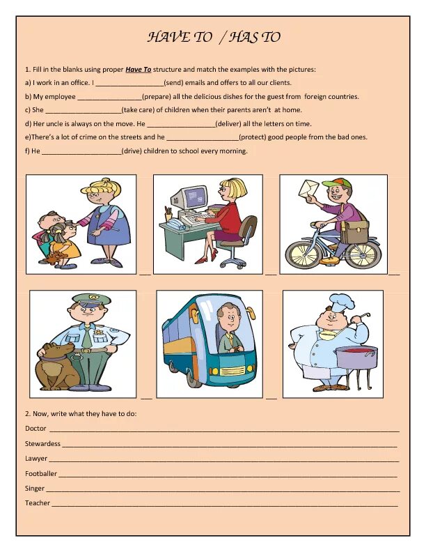 Have to tasks. Have to has to worksheets. have to has to had to worksheets. have to had to will have to упражнения. have to упражнения 4 класс.