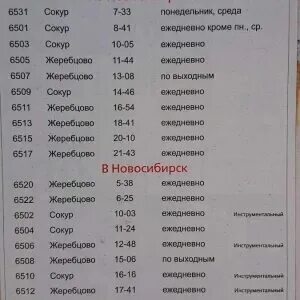 Остановки электрички новосибирск искитим