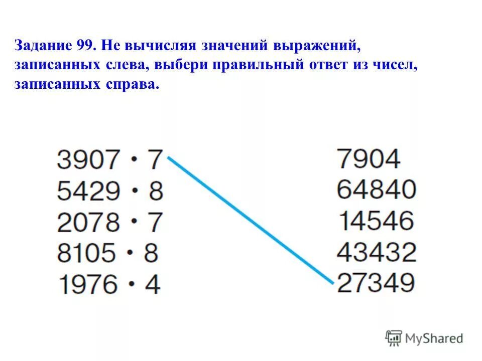 Математика 4 класс запиши выражение