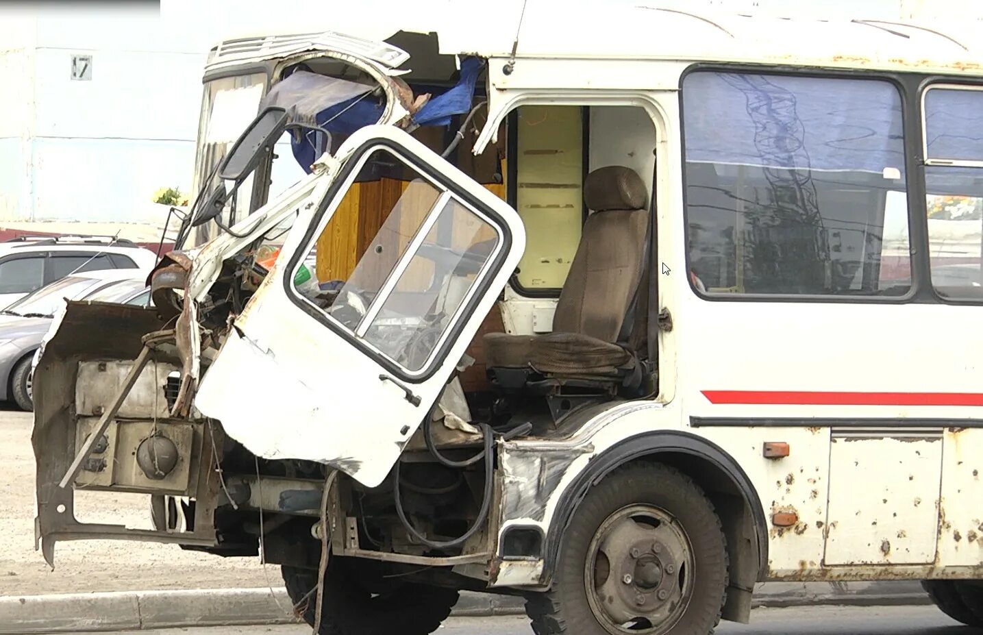 Аварии с автобусами ПАЗ В Кургане. Пазик аварии