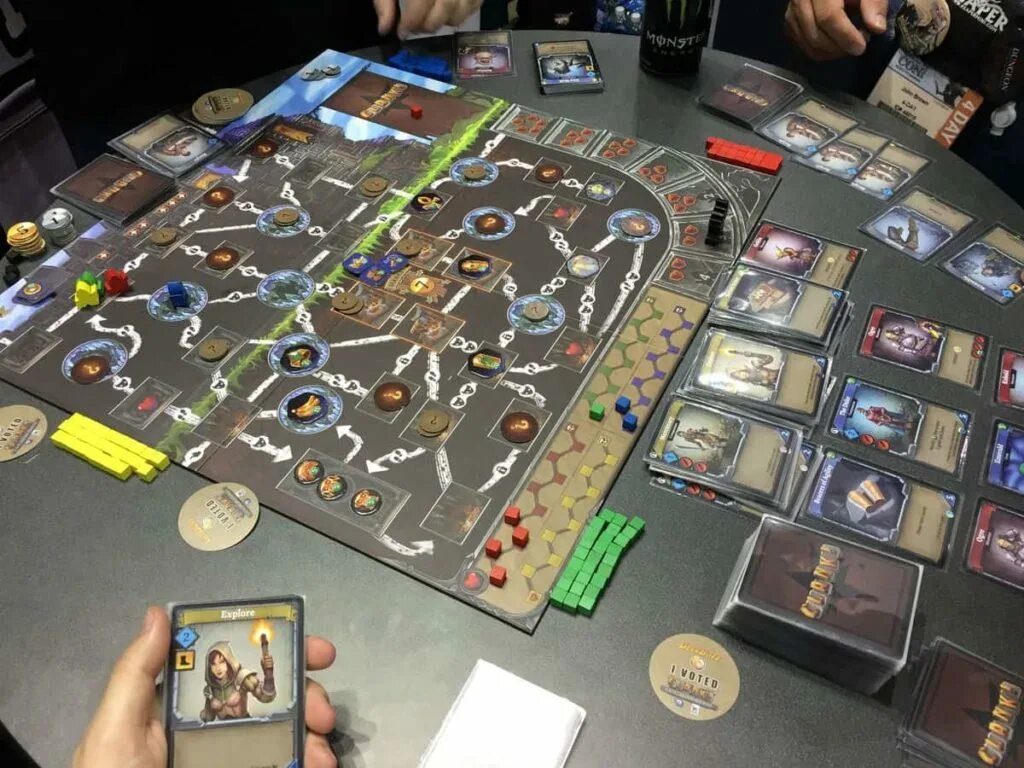 Разработка настольных игр. Кланк настолка. clank настольная игра. кланк! подземное приключение. необычные настольные игры.