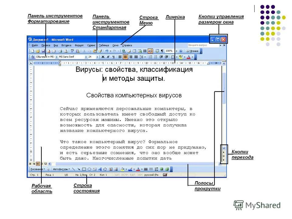 Презентация программ word