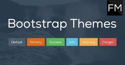 Bootstrap themes