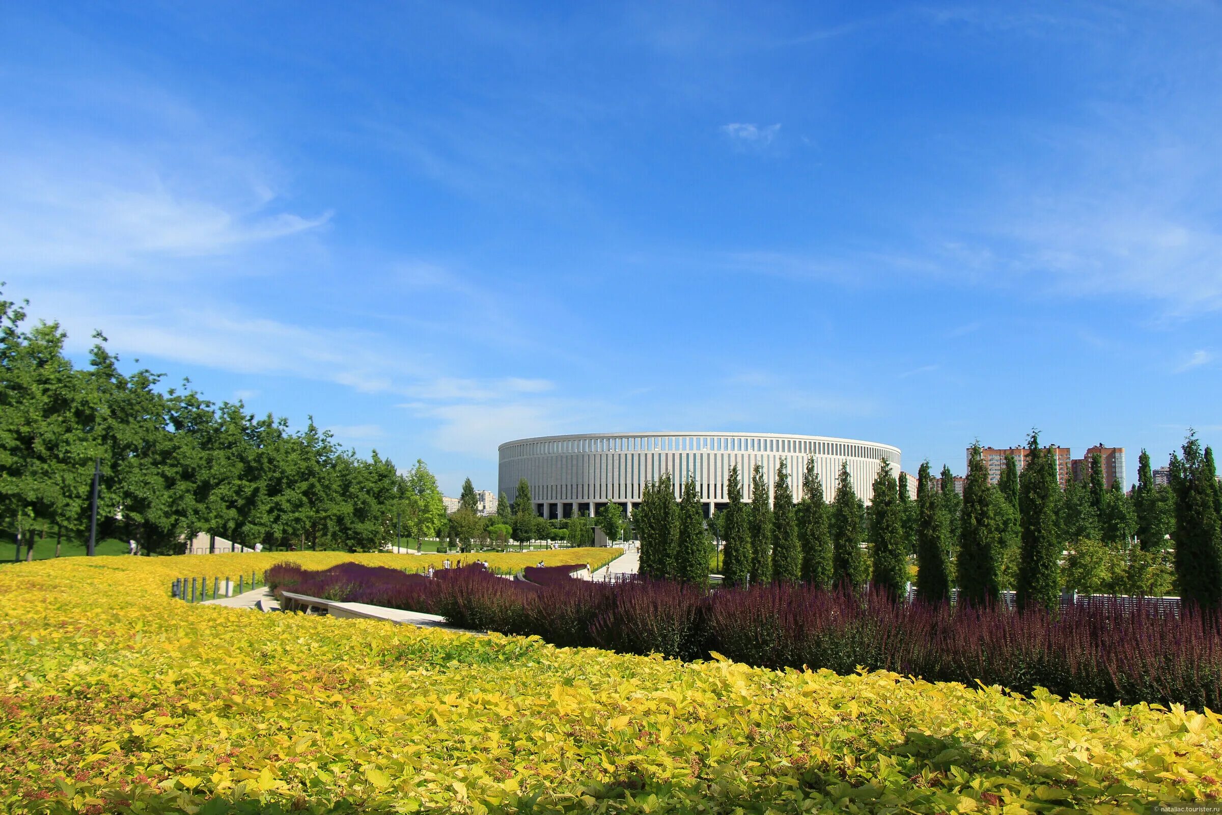 парк галицкого в краснодаре летом. галицкий ударение. панорама парка галицкого краснодар.