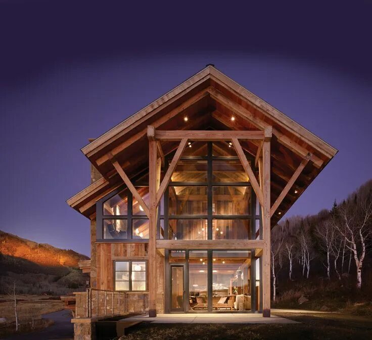 Woody house. Тини хаус экстерьер. Современные здания на сваях. Домик егеря. Шале пост энд бим.