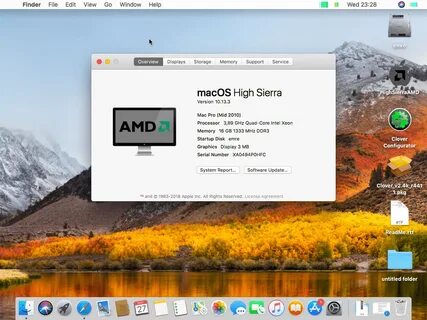 High sierra hackintosh