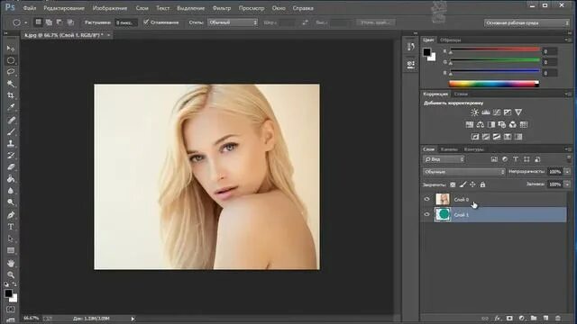 Как сделать снег на фото в Фотошопе