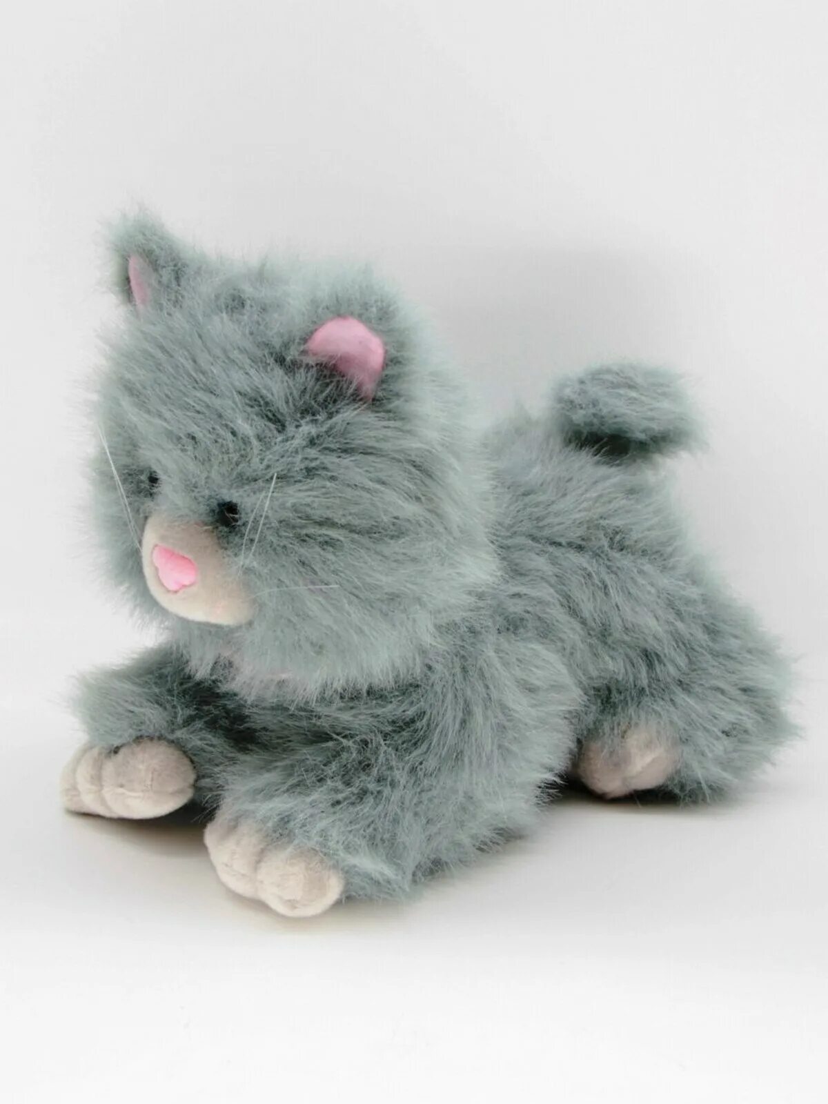 Пушистая игрушка котенок. Мягкая игрушка yangzhou kingstone toys кошечка серая 6 см. игрушка для кошки. мягкая игрушка &quot;котенок&quot;. пушистый кот игрушка.