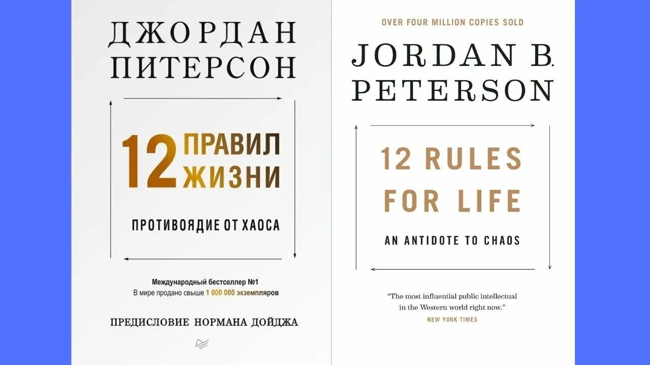 12 Правил жизни противоядие от хаоса.